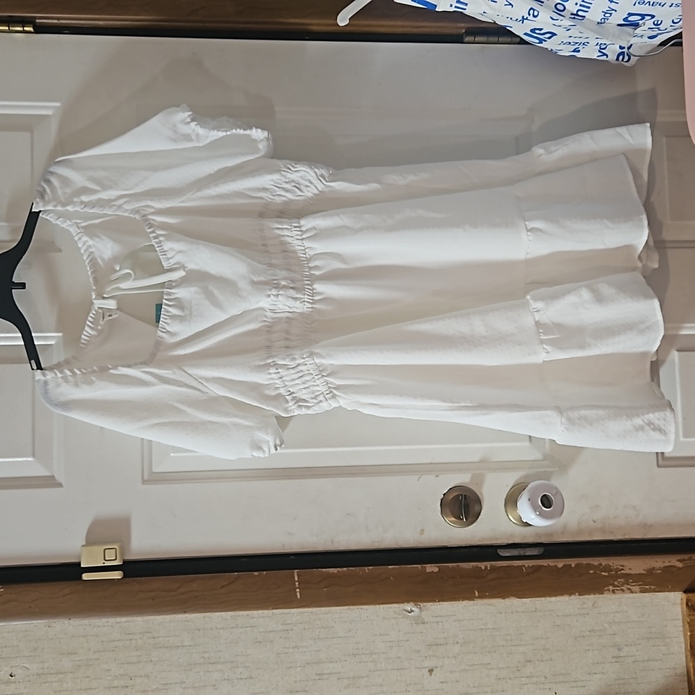 MAURICES WHITE MINI DRESS: NEW WITH TAGS: SIZE XL